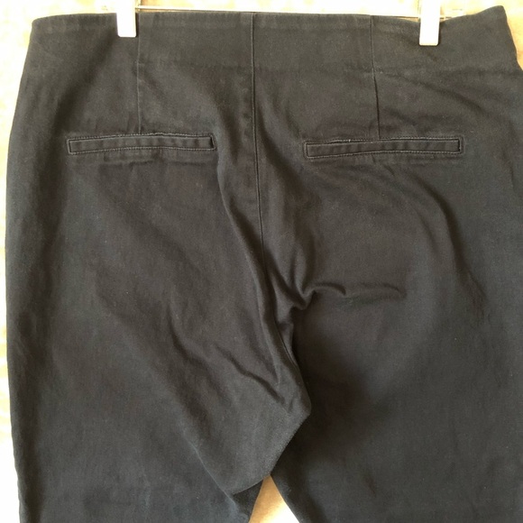 Old Navy Women Pants Size 18 Pull On Elastic Waistband Split Hem - Picture 9 of 16